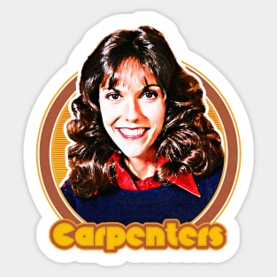 Carpenters / Retro 70s Aesthetic Fan Design Sticker